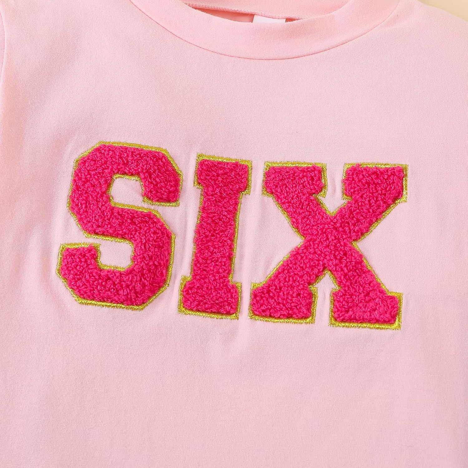 Toddler Kids Baby Girl Birthday Outfit Two/Three/Four/Five/Six Embroidery T-shirt Colorful Tutu Skirts Clothes 2PCS - Image 3