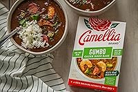 Vista 2 de Camellia Brand Base Gumbo Cajun Roux, sabor auténtico de Luisiana (paquete de 4)
