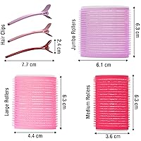 Vista 2 de Rodillos para cabello largo de Bmeliora. Morado