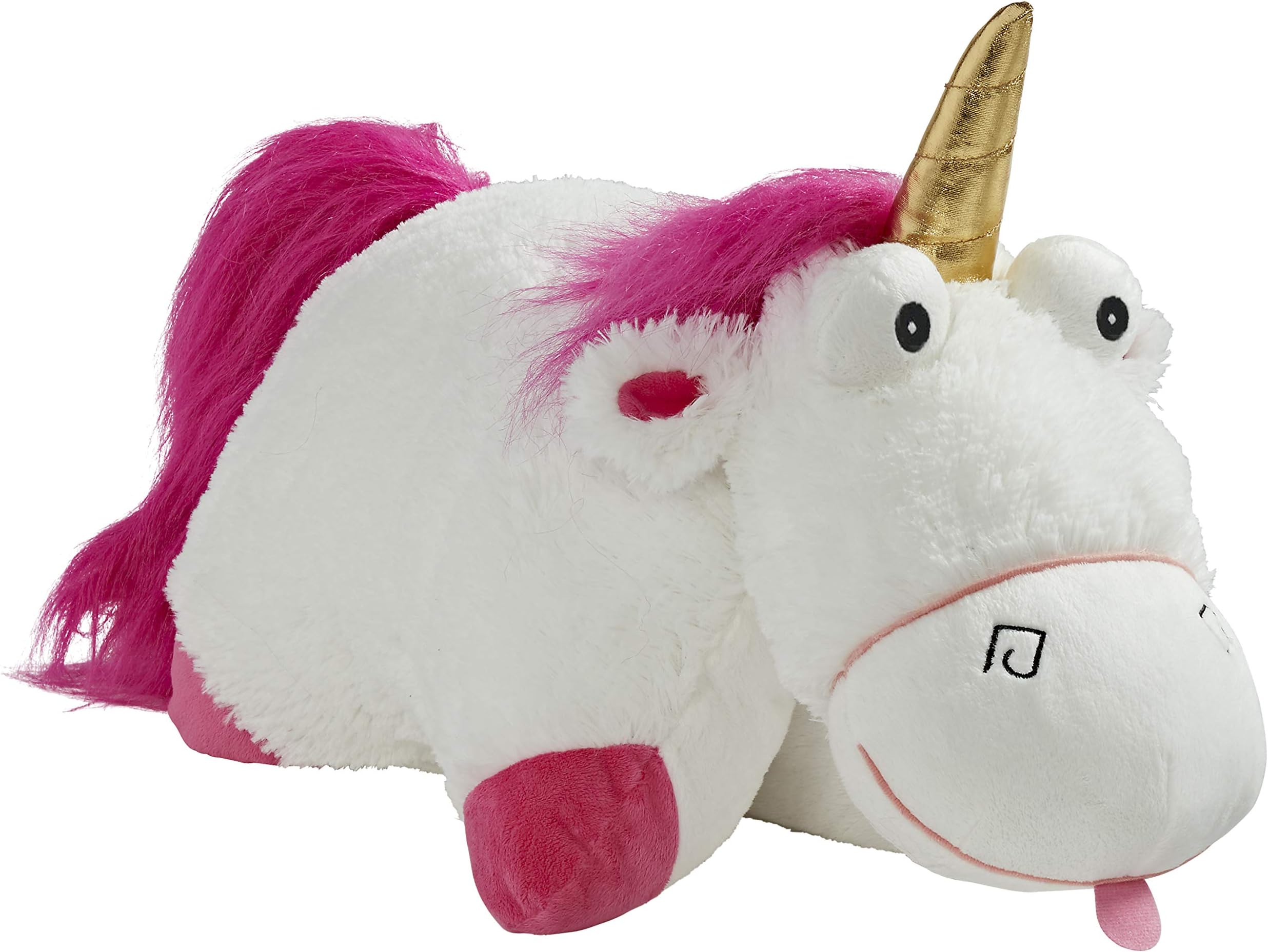 Pillow Pets NBC Universal Fluffy The Unicorn Stuffed Animal - 16" Stuffed Animal Plush Toy