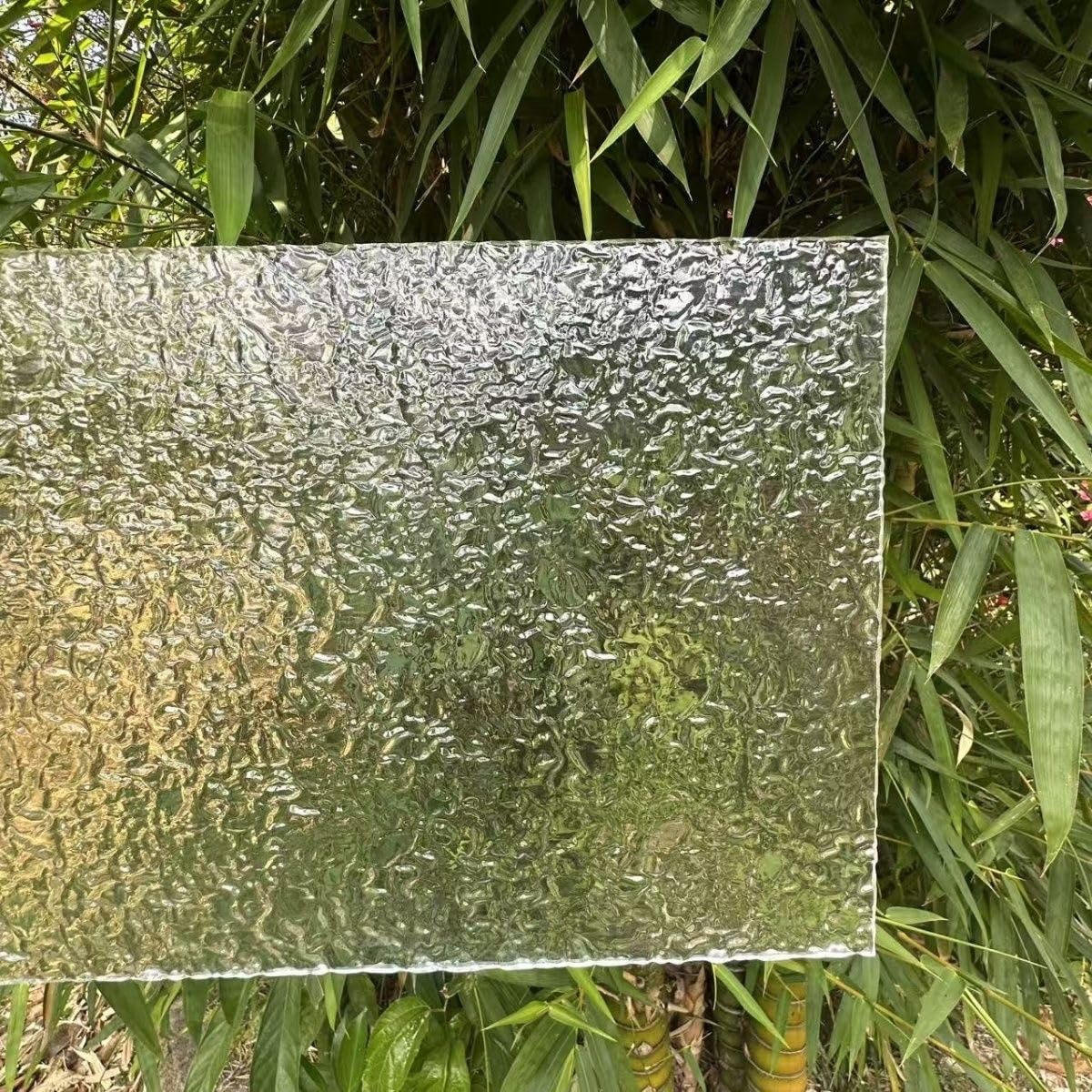 Juego de 2 láminas de piedra acrílica, textura ondulada de PMMA de 1/8 pulgadas de grosor, hojas acrílicas de plástico de cristal para manualidades, publicidad, carteles, vitrinas (1/8 pulgadas de