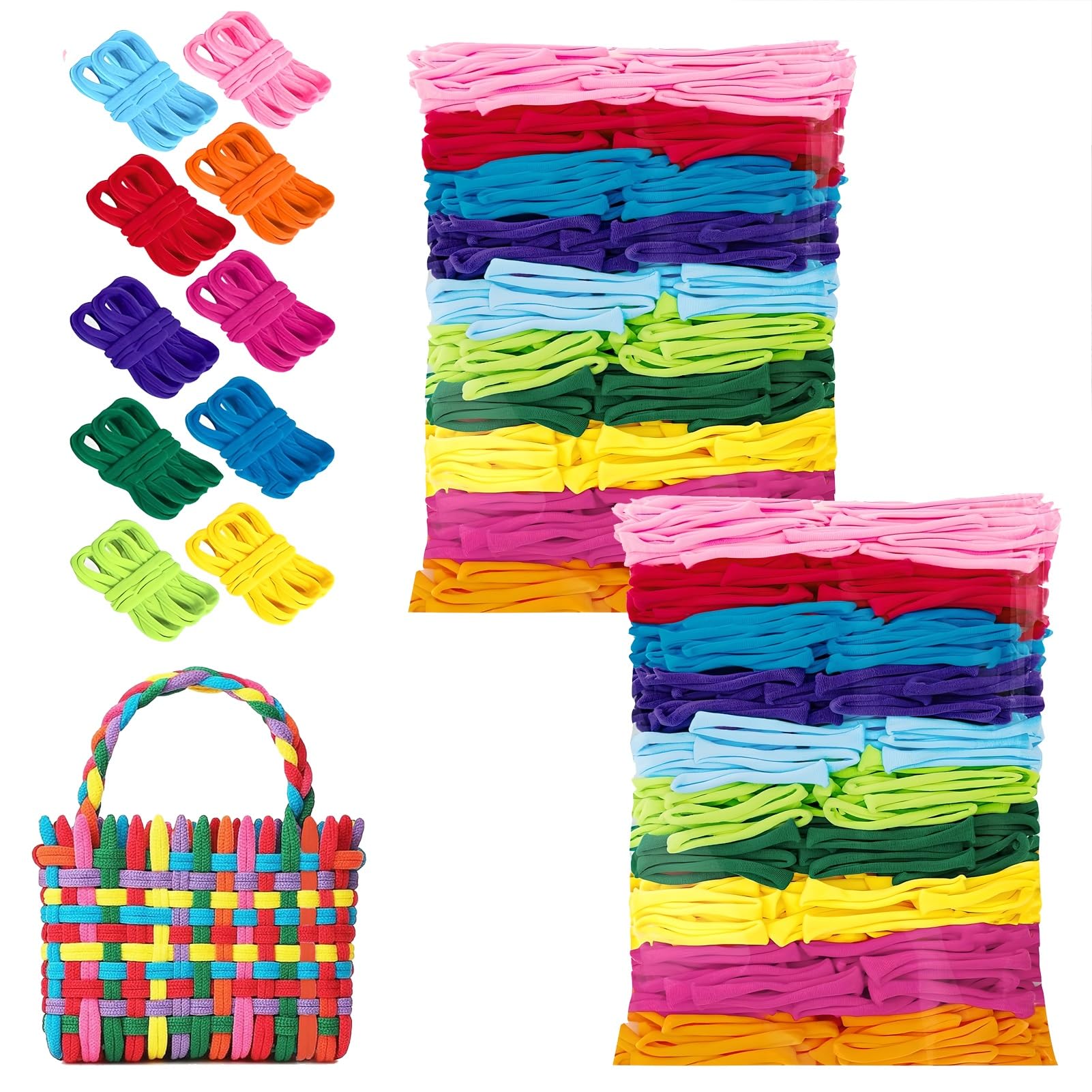 Boucles métier à tisser 18 cm recharge anti-panne de fil 1600 pièces