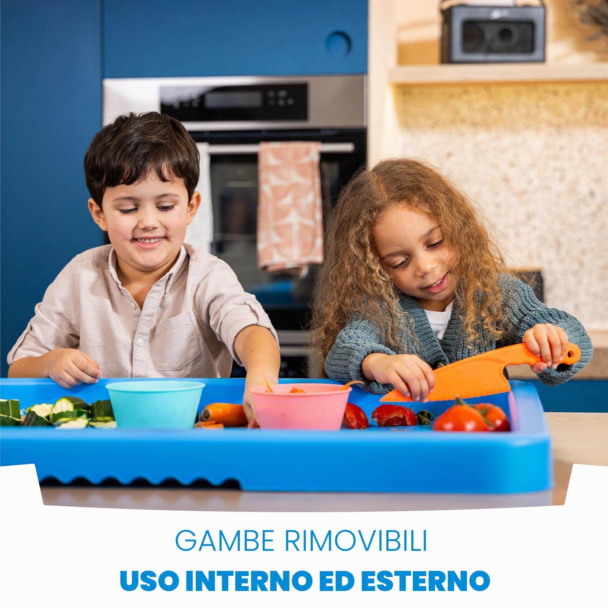 Play Tray Tavolo da gioco per bambini, sensoriale, per bambini, con acqua e sabbia, per interni ed esterni