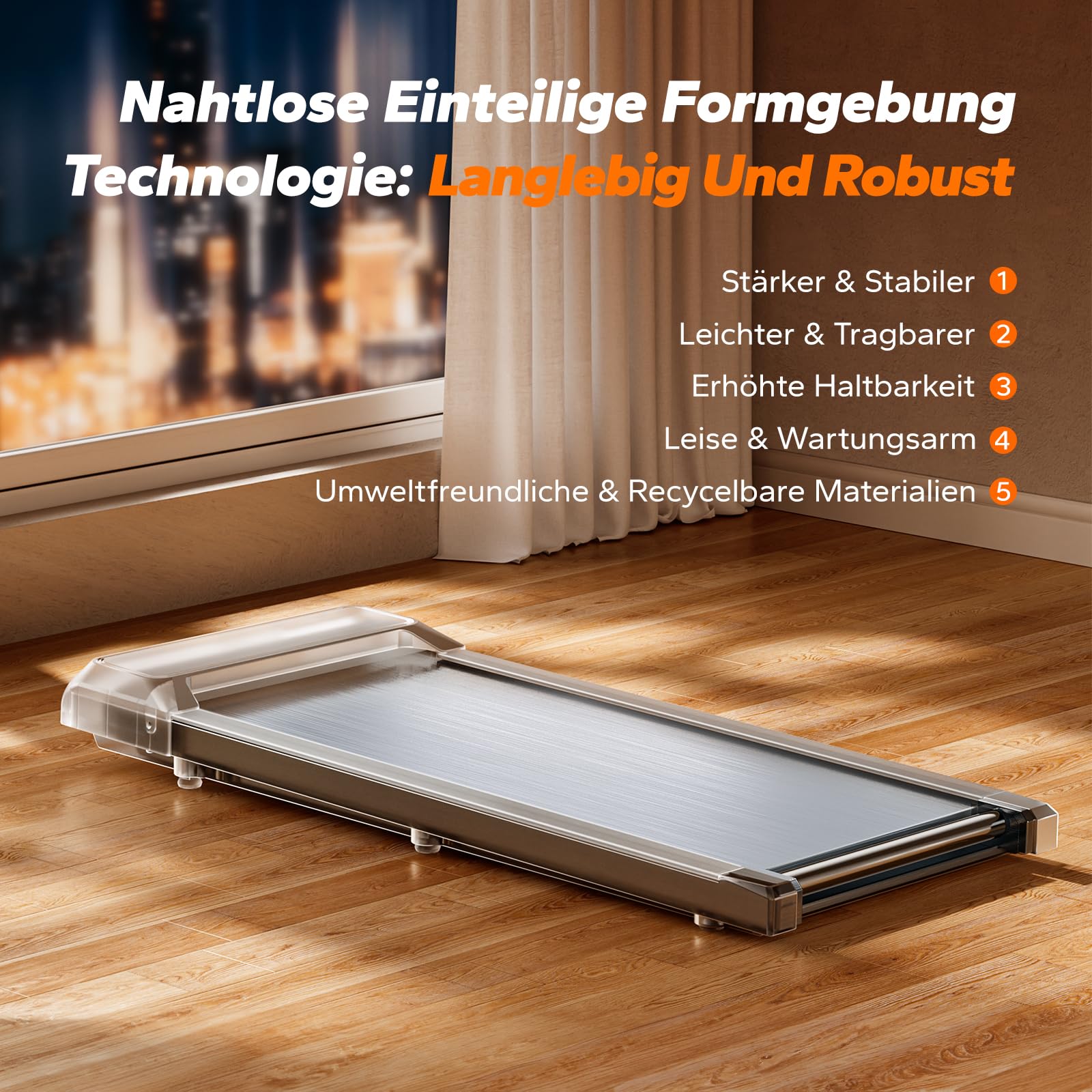 MERACH Walking Pad, 3-in-1 Laufband für Zuhause, Laufband Schreibtisch, Fernbedienung & App Steuerung, LED-Anzeige, 2.5PS Leiser Motor, Leicht & Kompakt Mini laufband für Zuhause & Büro
