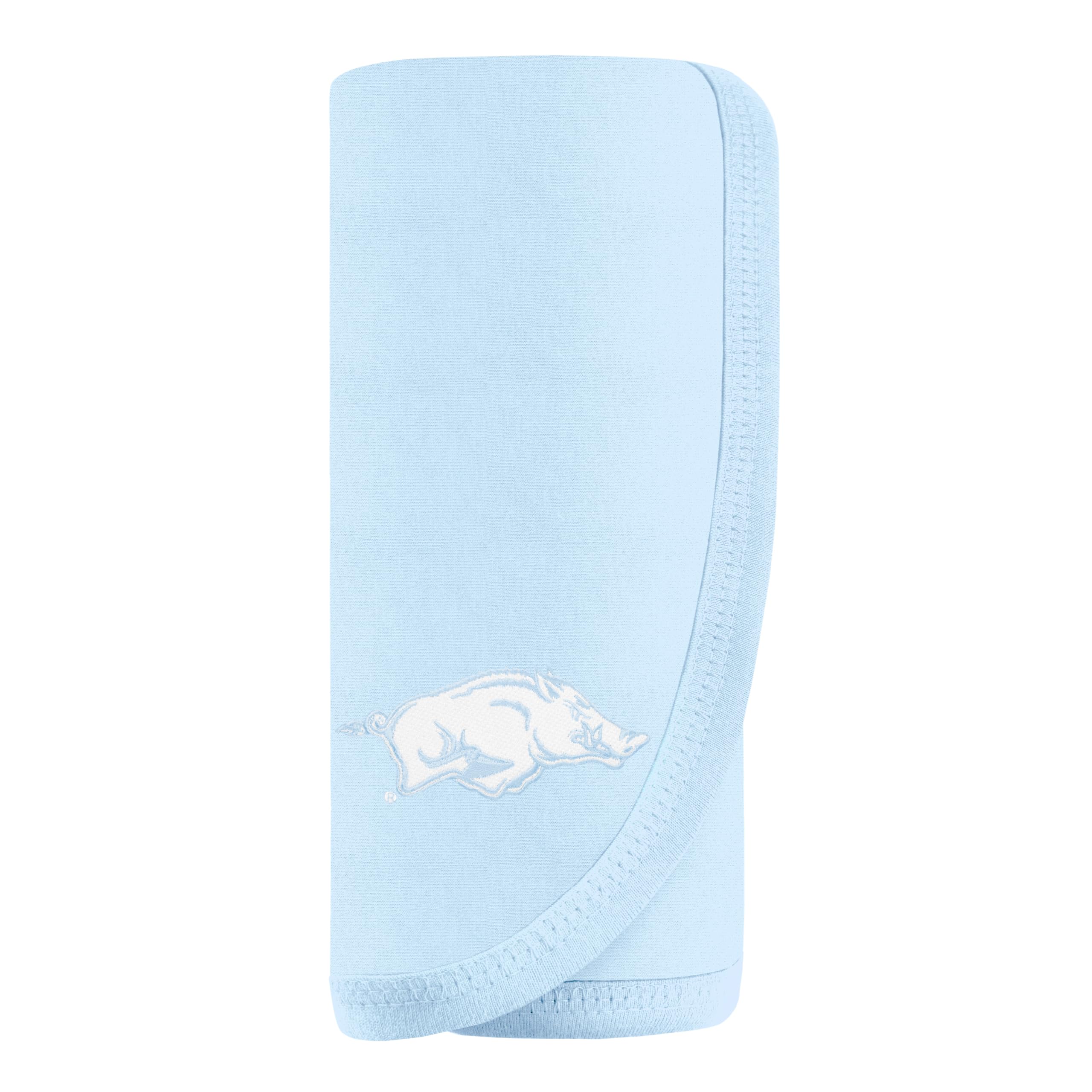Creative Knitwear College Baby NCAA Infant Striped/Solid Blanket, Unisex, One Size 37.5 X 33.5