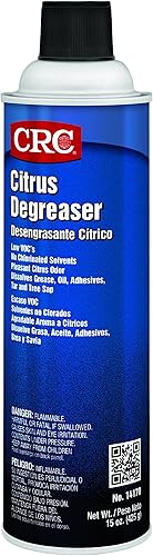 Miniatura 5 de CRC Desengrasante de cítricos 14170  15 Wt Oz., Desengrasante de cítricos resistente para eliminar grasa y aceite
