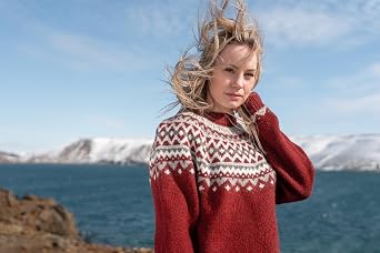 ICEWEAR Skjaldbreiur Icelandic Pattern Wool Sweater
