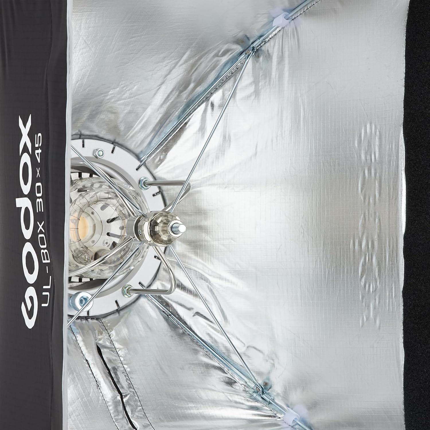 Godox 12"x18" Foldable Rectangular Softbox, Quick Release Strip Soft Box with Bowens Mount, Diffusers, Grid, Bag,for Godox SL60II AD400PRO AD600 Other Bowen Mount Studio Flash Speedlite.