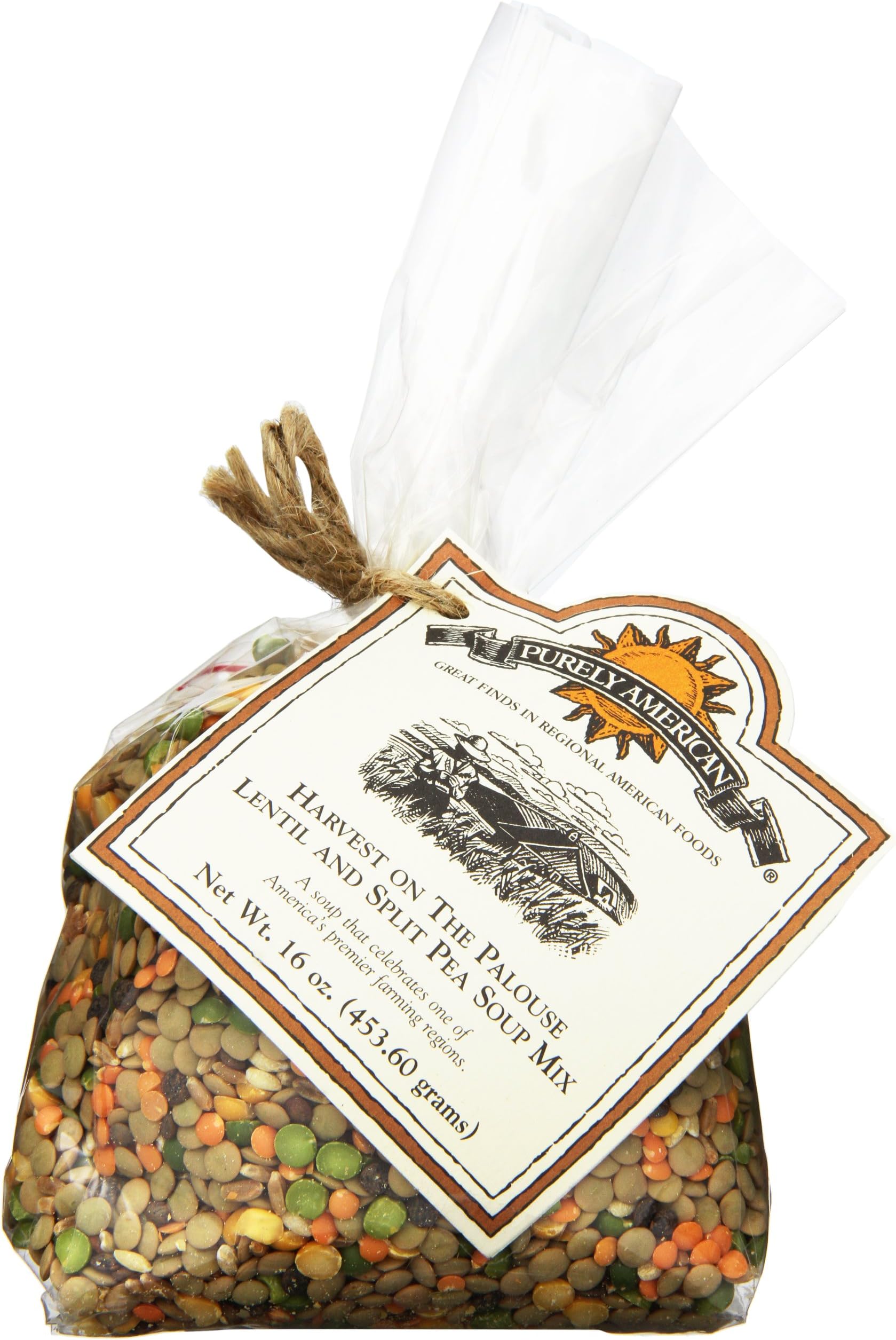 Purely American Harvest on the Palouse Lentil and Split Pea Soup Mix, 16 Ounce