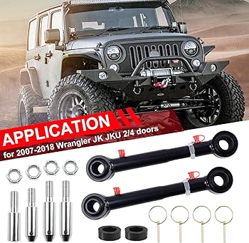 JKS Wrangler Front Swaybar Quicker Disconnect System For 2.5-6 In Lift - Foto 10