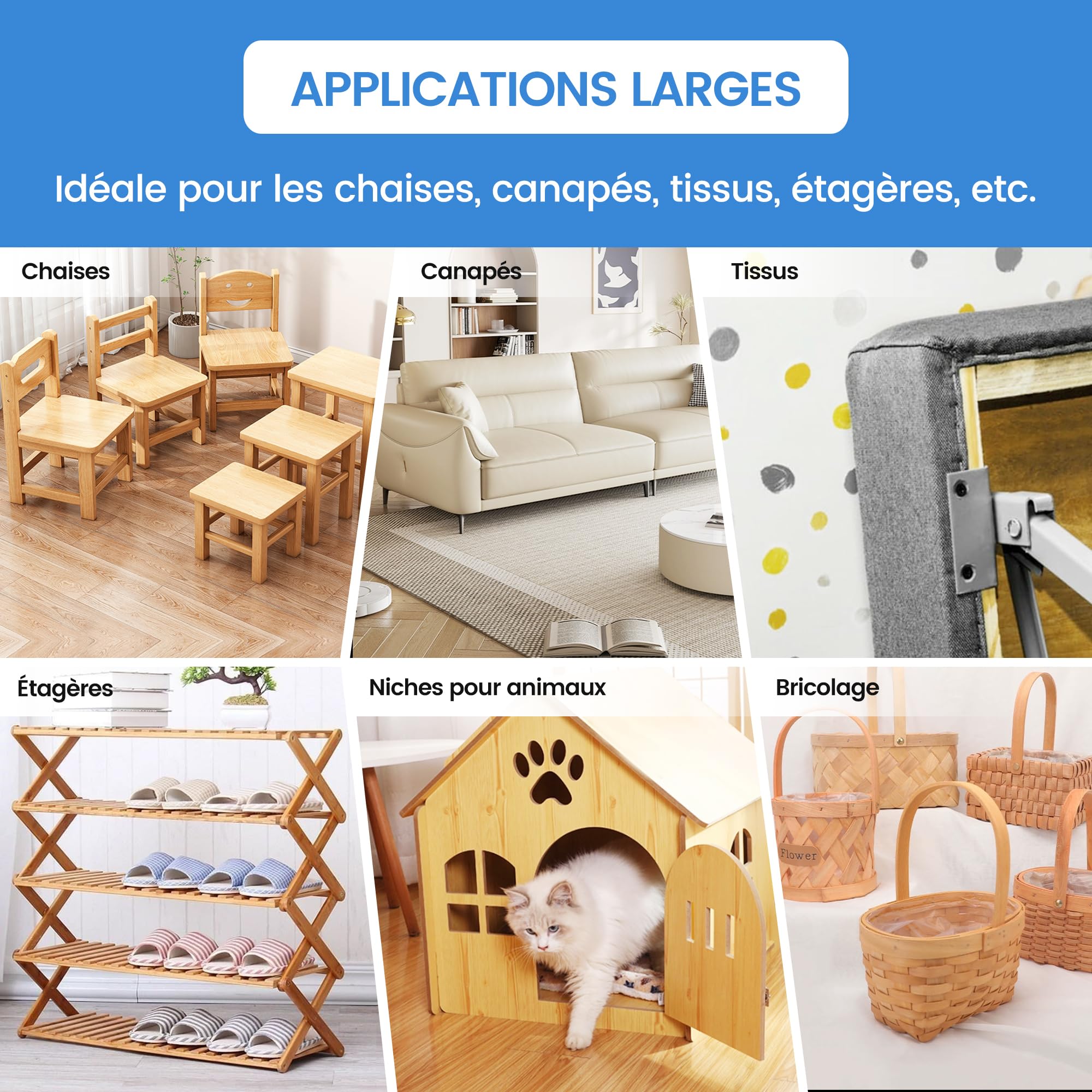 meite MT8016 Agrafeuse Tapissier Pneumatique, Utilise des Agrafes de Type 80, Agrafes 6 à 16 mm, Couronne 12,8 mm – Pression de Travail 4–6 bar – Agrafeuse Pneumatique Pour Meubles et Travail du Bois