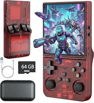 S600 Retro Gaming Console, Handheld Game Console with Classic Games