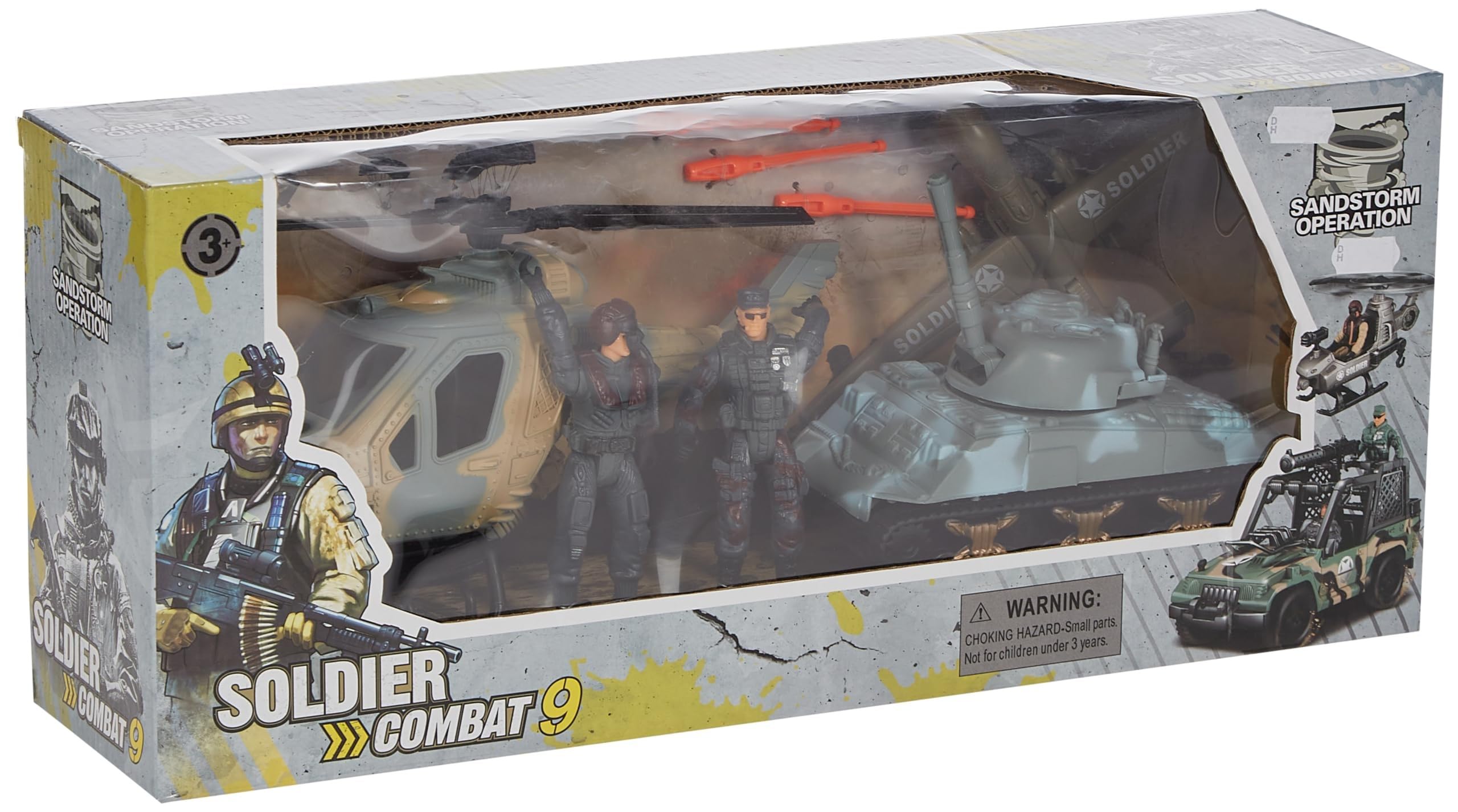 Special Forces RB-81-30 Soldier Tank Set for Kids