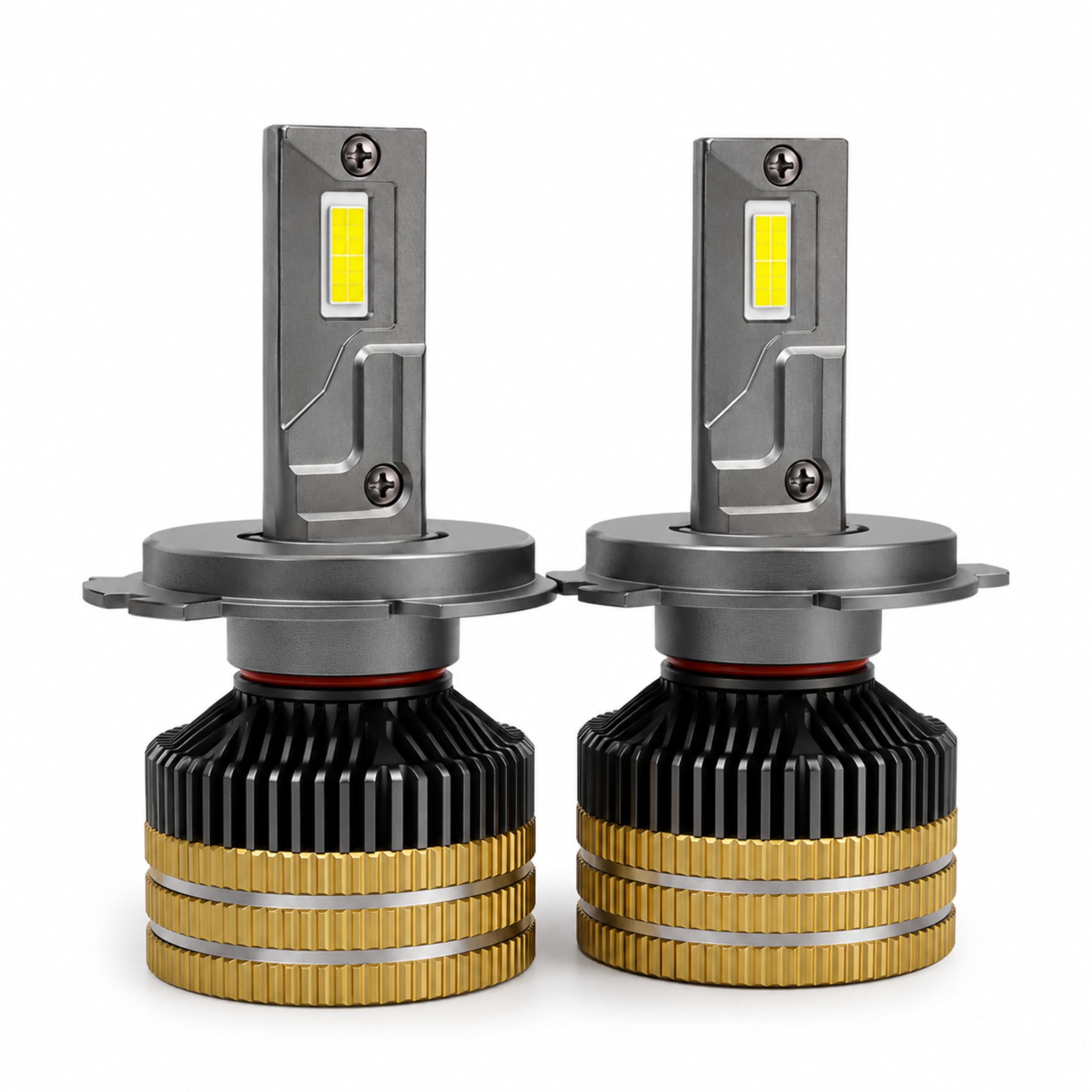 VECTRON Tri-Color LED Headlight Bulb for Car, 3000K 4500K 6000K, 340W, App Control, Cooling Fan, IP68 Waterproof, Set of 2-image-22