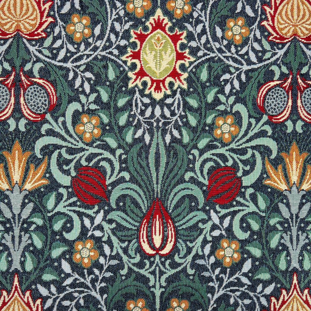 Tapestry Fabric William Morris Persian Floral Flower Damask Fruit (Sold Per Half Metre)