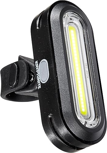 Kryptonite Avenue F-100 - Luz LED para bicicleta, faro delantero LED brillante recargable por USB, luz de bicicleta de 100 lúmenes, 6 modos de luz