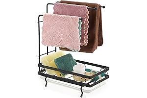 JUXYES Storage Clothes Rack