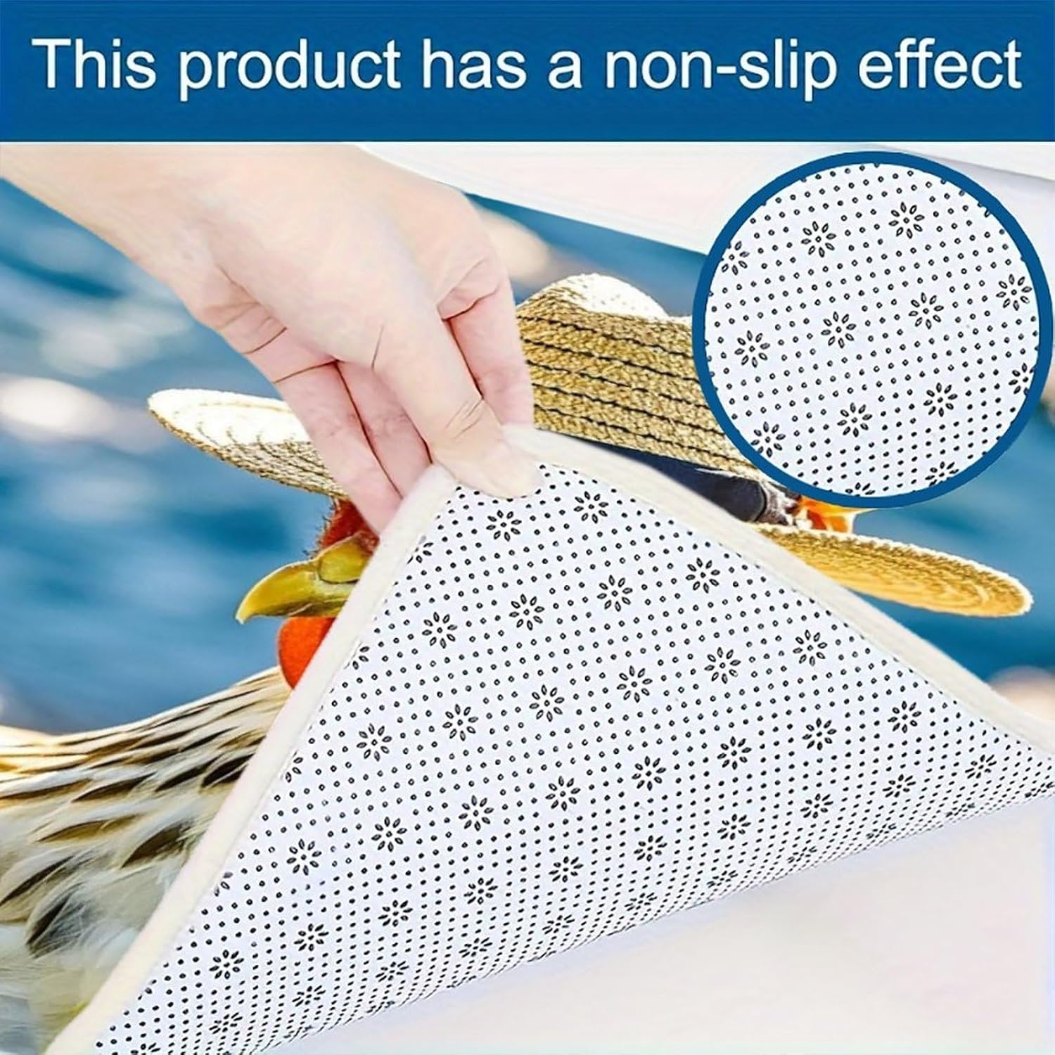 Chicken with Hat Kitchen Mats for Floor 3PCS Waterproof Low-Profile Kitchen Rugs Floor Mat Non Slip Anti Fatigue Mats Comfort Standing Mat Runner Rug Area Rug 6"x24"+20"x31"+17"x47"