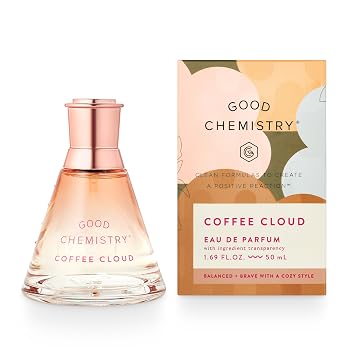 Good Chemistry Coffee Cloud Eau de Parfum 1.7 fl oz - Long-Lasting Perfume with Bergamot, Espresso, Cedarwood - Balanced, Clean & Vegan