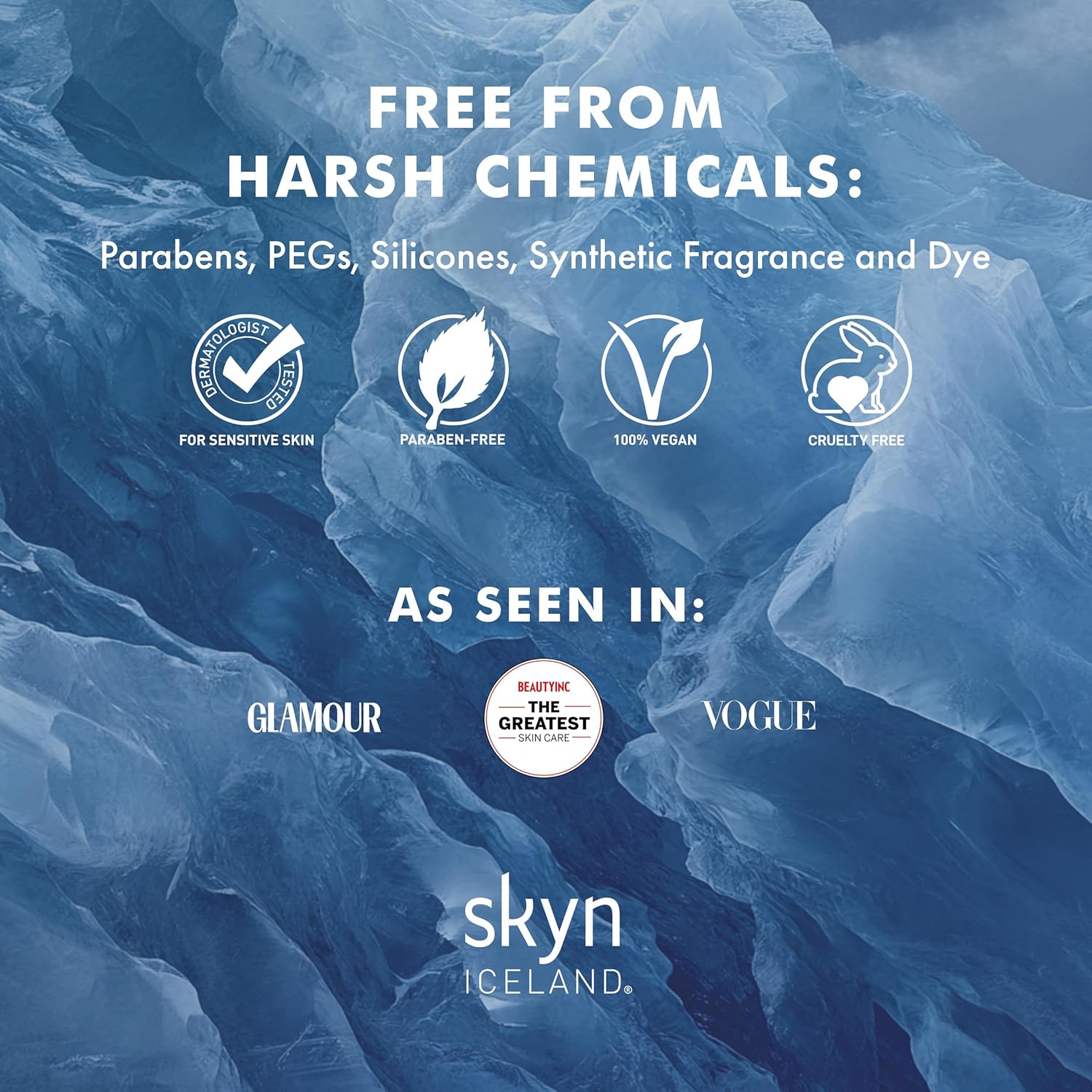 Skyn ICELAND Hydro Cool Firming Forehead Patches, 10 Minute Smoothing Treatment with Peptides and Hyaluronic Acid, All Skin Types, 4 Patches - Image 6