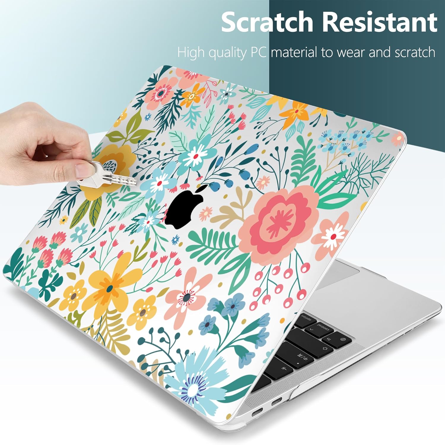 TwoL MacBook Air 13 اینچ 2019 Case A1932 با صفحه نمایش شبکیه چشم ، روکش جلد پلاستیکی سخت و پوسته صفحه کلید سیلیکون
