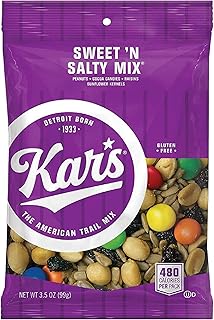 Kar’s Nuts Sweet ‘N Salty Trail Mix – 3.5 oz Individual Snack Packs, Bulk Pack of 42 - Snacks for Adults and Kids
