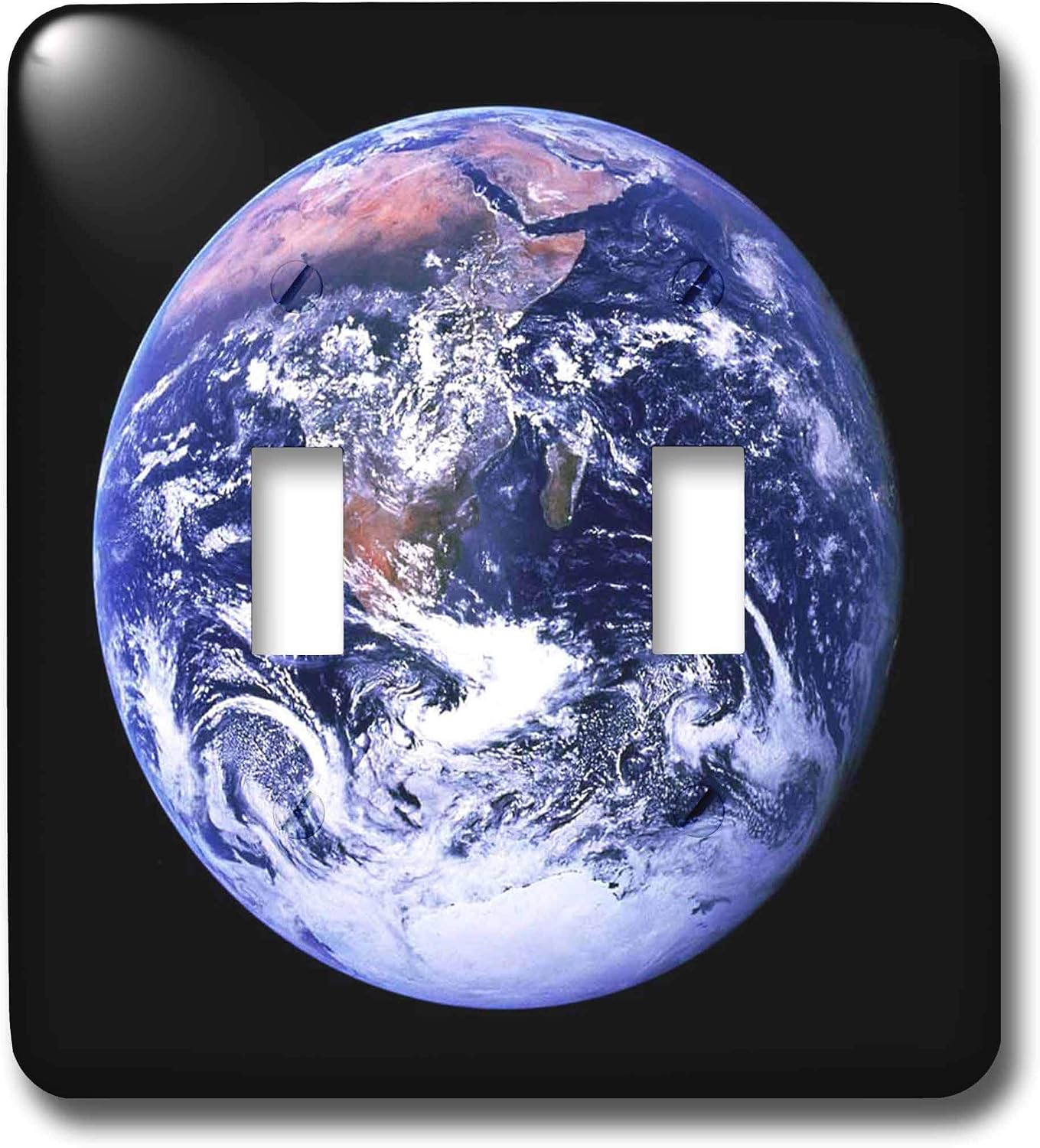 3dRose LLC lsp_1246_2 Planet Earth, Double Toggle Switch
