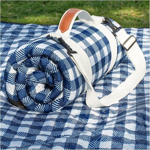 Genovega Waterproof Picnic Blanket 80x80 Outdoor Mat