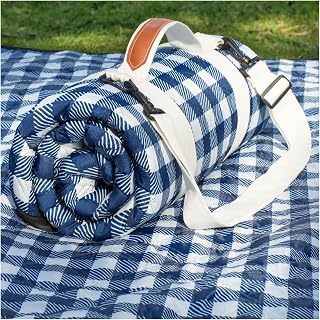 Genovega Waterproof Picnic Blanket Beach Outdoor Mat Rug Registry Wedding Search by Name Must Have Items Newly Wed Married Couple Gifts Bridal Husband Wife Men Women Mr Mrs 1 Anniversary Present