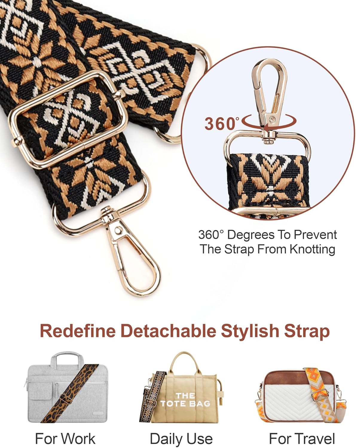 PACKISM Clear Bag for Stadium Events - Clear Purses for Women Transparent Crossbody Messenger Bag for Concerts Game Day - Image 4