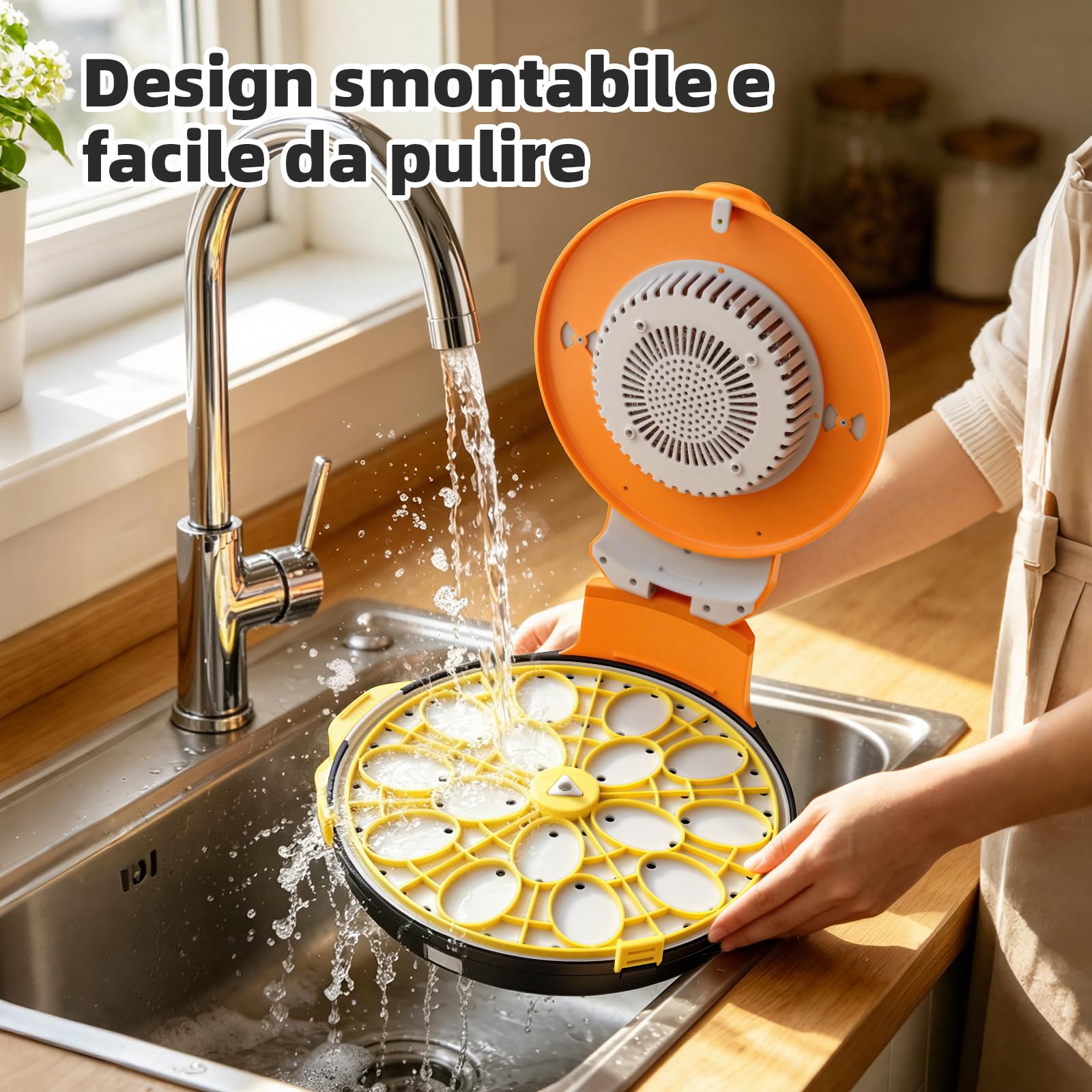 Incubatrice per Uova Automatica 15 Uova, Incubatrice Digitale con 5 Modalità, Girauova Automatico, Controllo Temperatura e Umidità, Sperauova Integrato per Uova di Gallina, Quaglia e Anatra