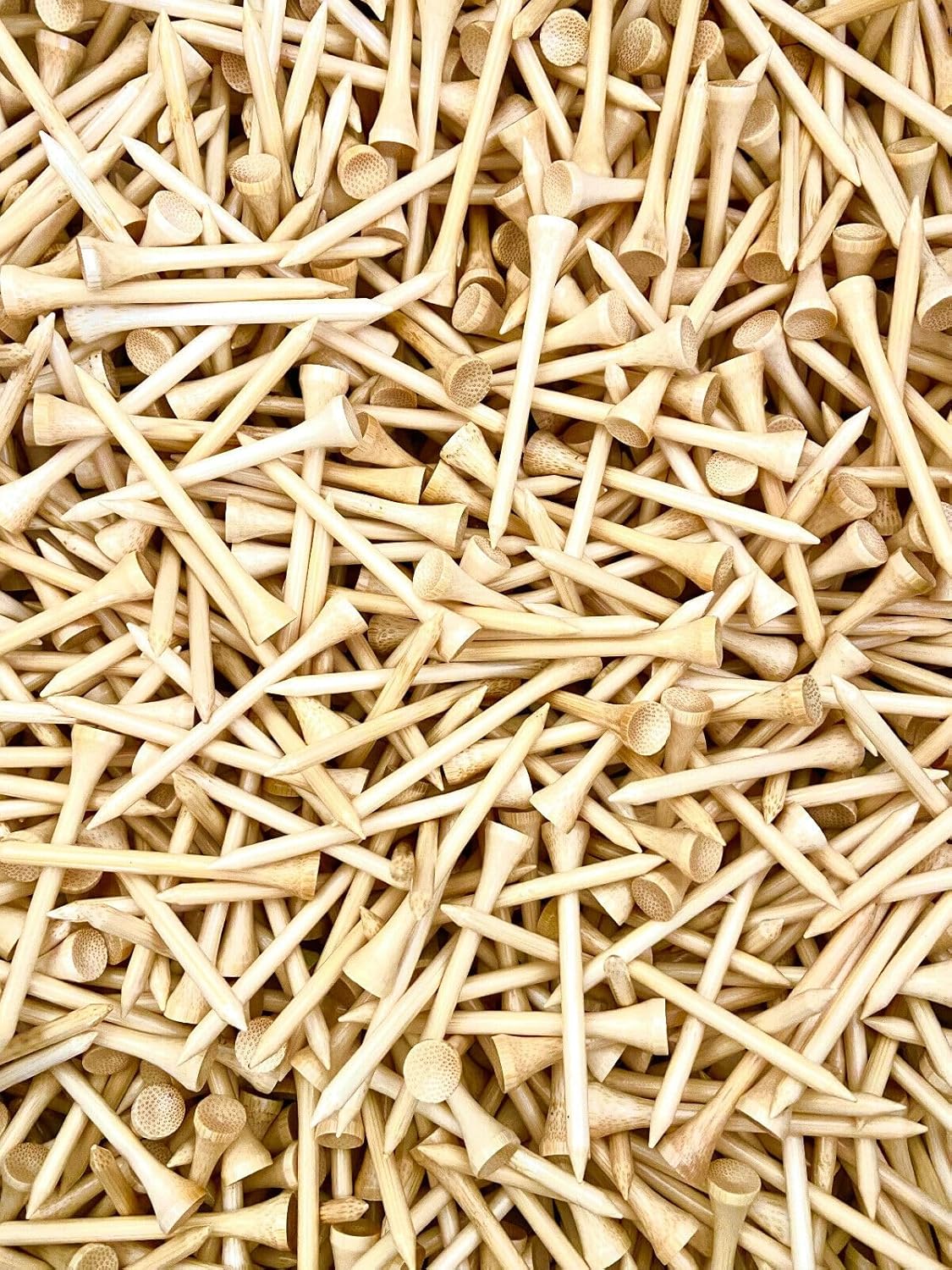 2.75" Long Premium Bamboo Golf Tees