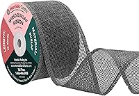 Vista 104 de Mandala Crafts Cinta de arpillera turquesa con alambre de 1 pulgada de ancho para manualidades, rollo de 10 yardas de cinta rústica de arpillera