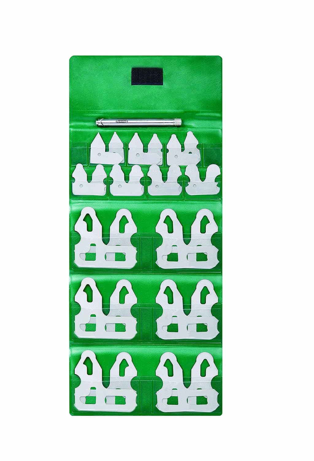 INSIZE 4804-25E Radius Gage Set, 1/64 x 1/2