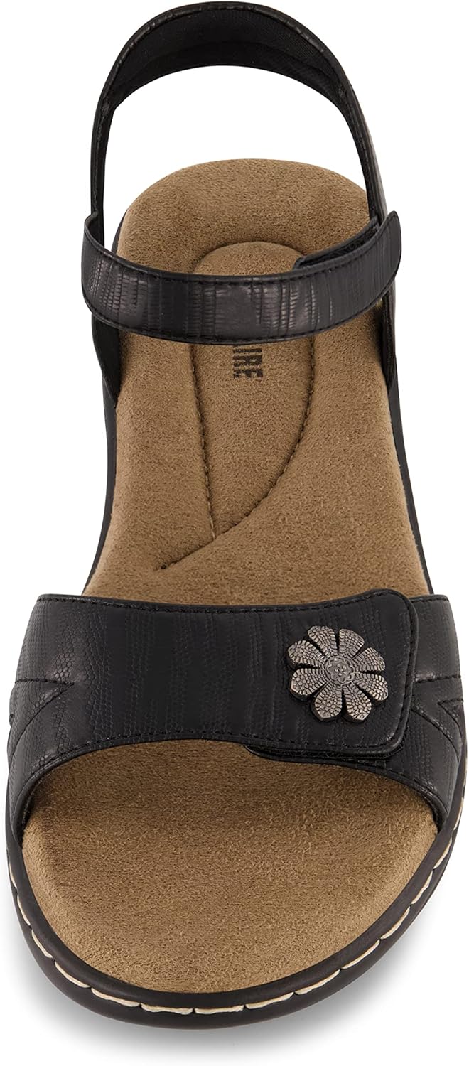 CUSHIONAIRE Women's Bloom comfort sandal with +Comfort Foam and Wide Widths Available - Image 3