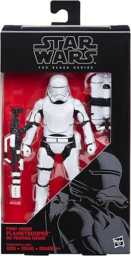Miniatura 2 de Star Wars La serie negra 6 pulgadas, primera orden Flametrooper