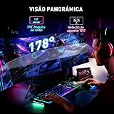 Monitor Gamer Curvo de 24 Polegadas, Monitor de Computador FHD 1080p, 180 Hz, Tempo de Resposta de 1 ms, Ultrafino, Alto-falantes Integrados, VESA, Compatível com G-SYNC — imagem 5