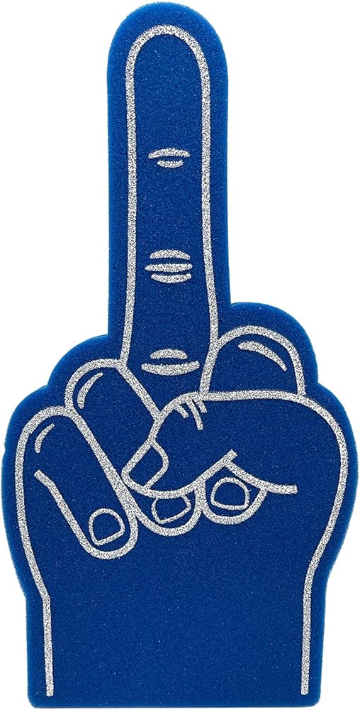 Giant Foam Finger 17 Inch- Protest Foam Hand Middle Comoros | Ubuy