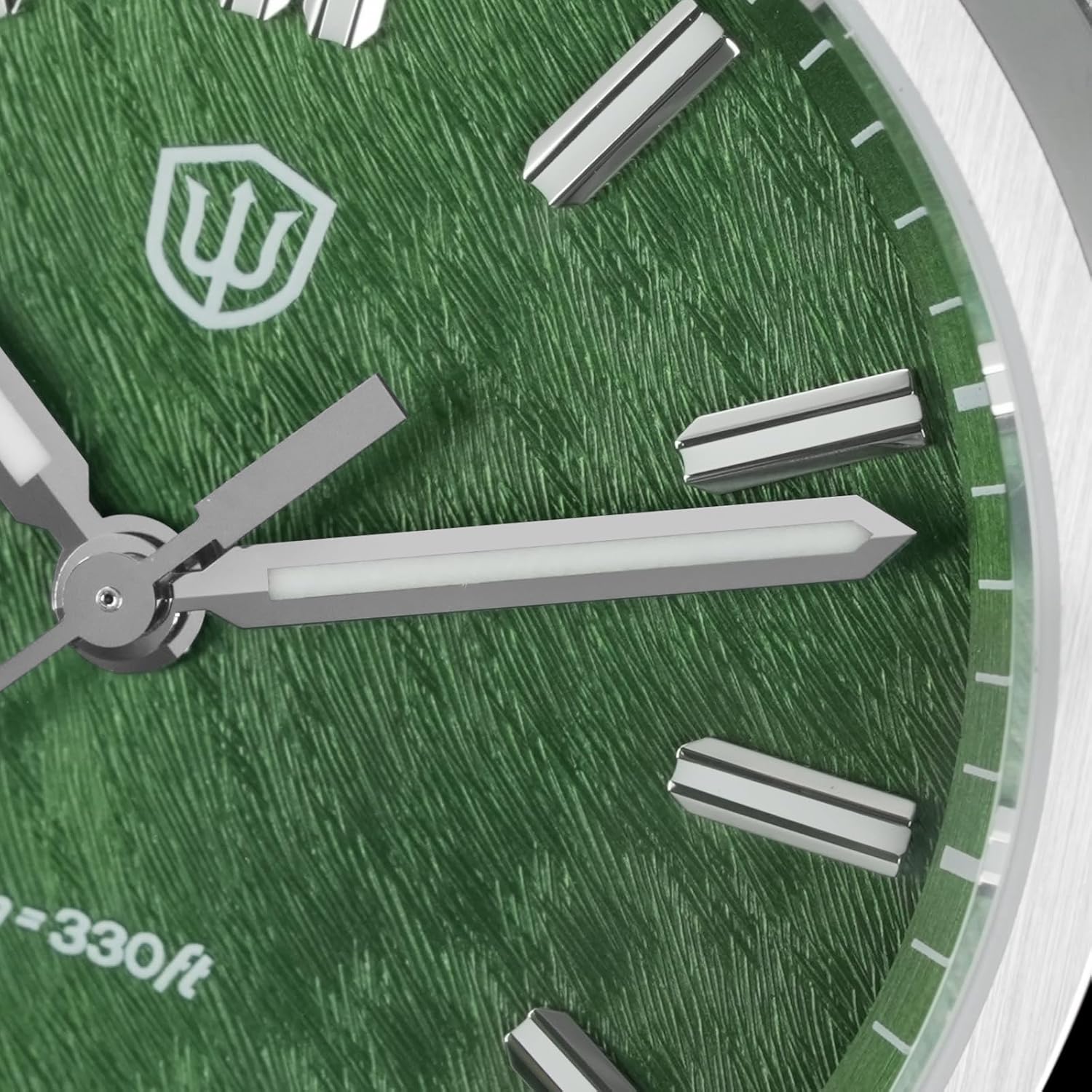 watchdives WD0003 Original Design Aventurine Men Watch VH31 Sweep Second Quartz Watch 36mm Sapphire Crystal Luxury Wristwatch 100m Waterproof