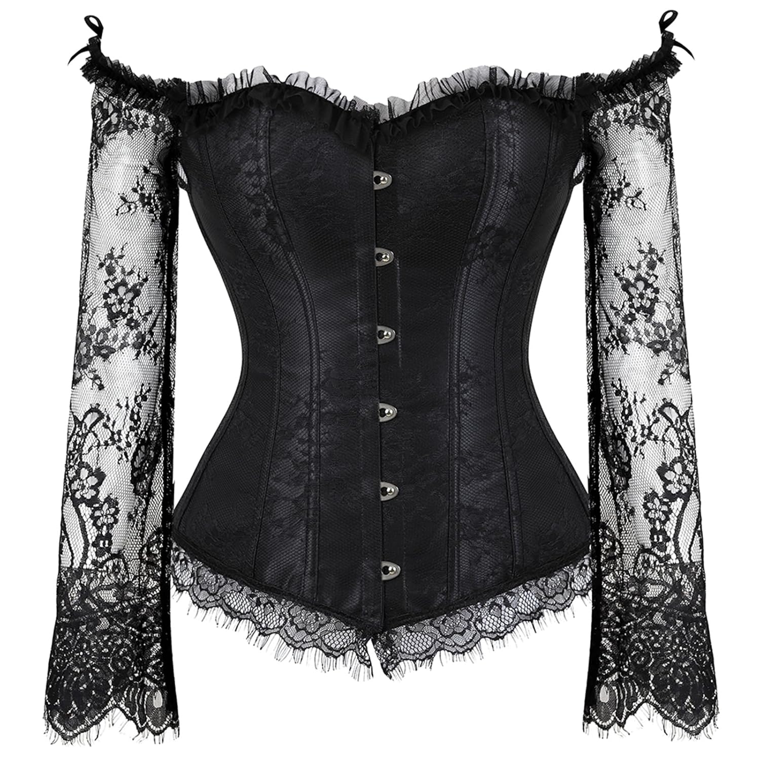 Zhitunemi Corset Tops for Women Renaissance Womens Halloween Costume Corset Renaissance Fair - Historical Reenactment Events