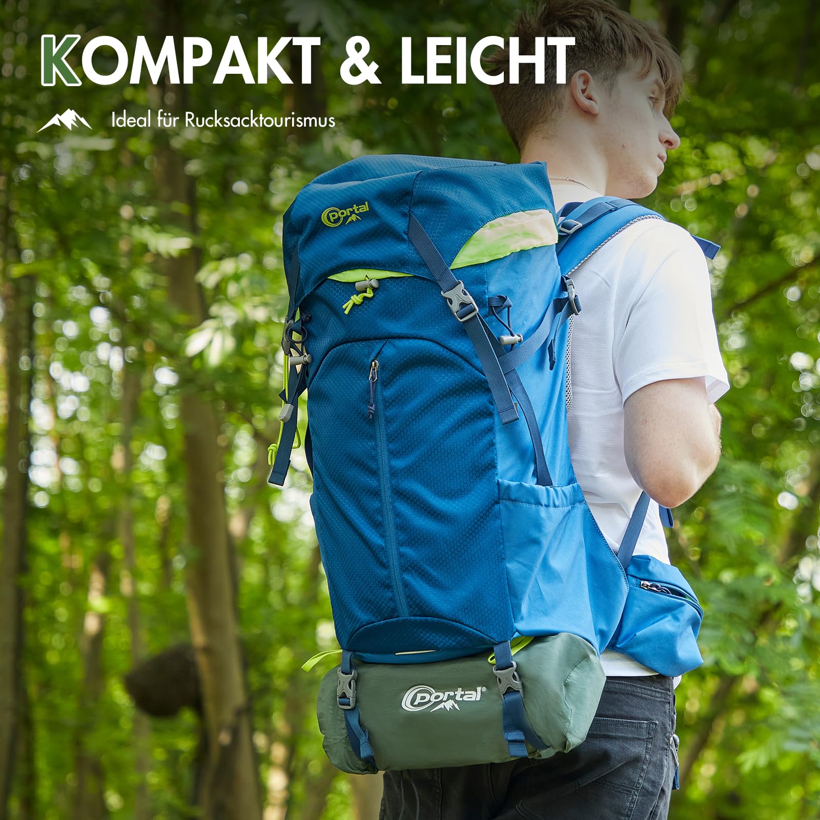 Portal Camping Isomatte 10cm Dicke Luftmatratze Utraleicht 200 * 74cm