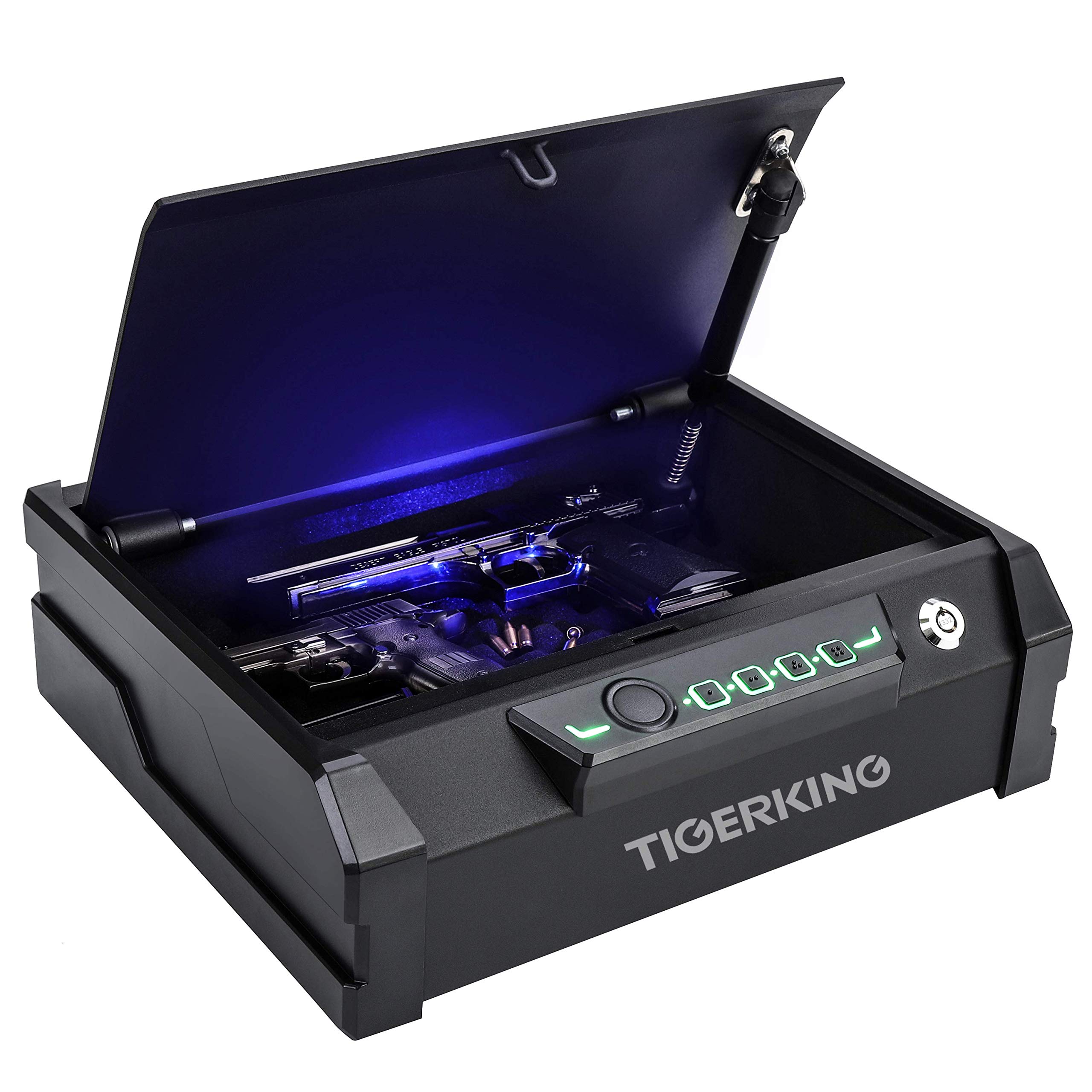 TIGERKING Quick Access Gun Safe for Pistols