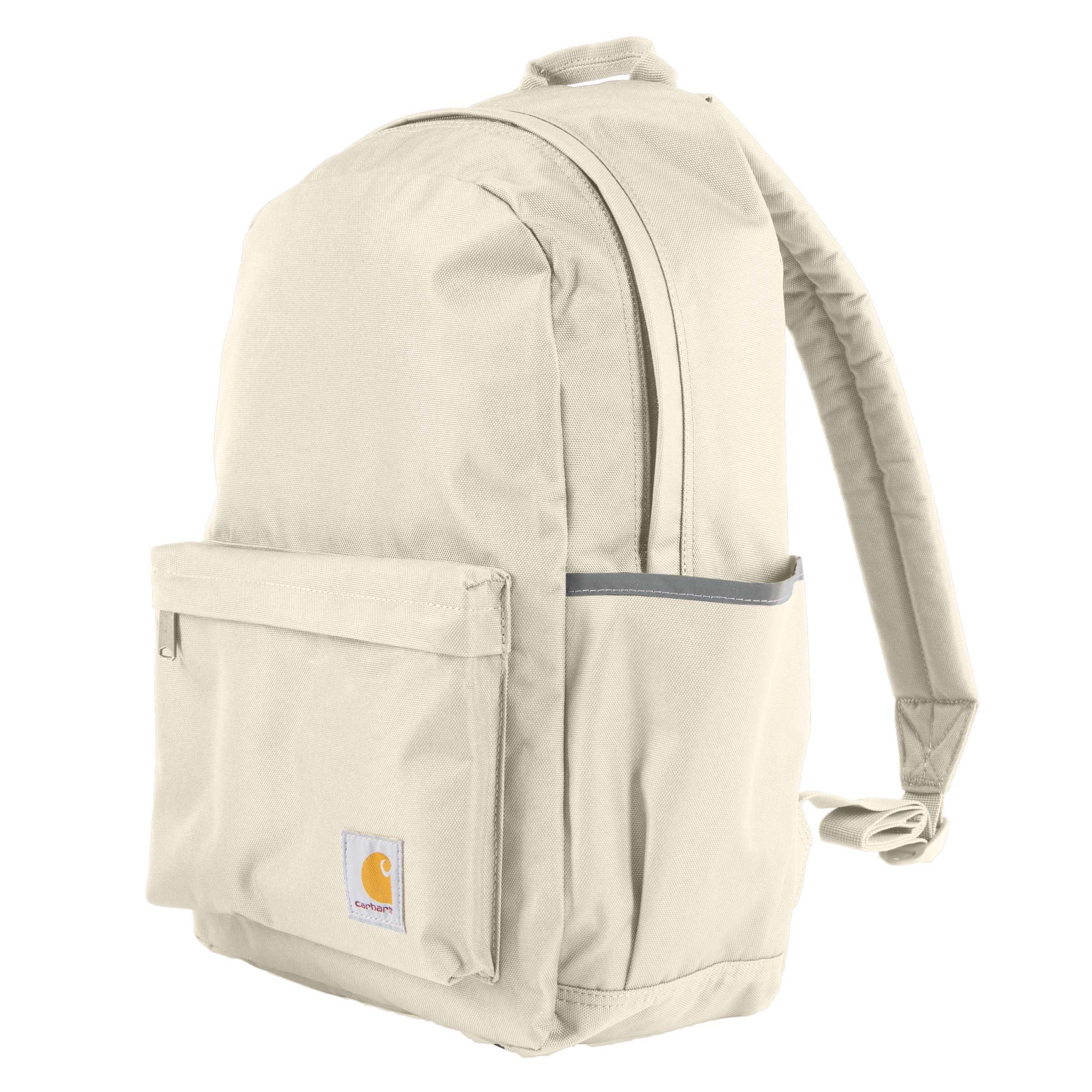 Carhartt 21L Classic Laptop Backpack, Water-Resistant Pack W/ 15" Laptop Sleeve and Organizational Compartments, Chalk