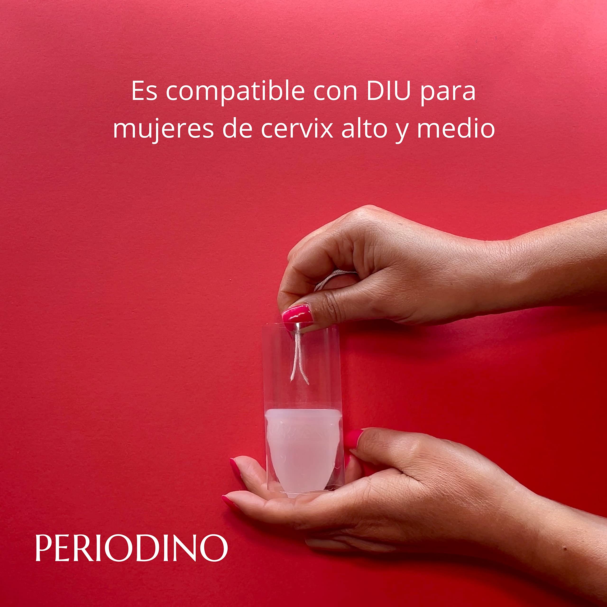 Pack de Copas Menstruales Small - Large. Alternativa a bragas menstruales. Más sano que Tampones y Compresas. Funciona con cualquier esterilizador copa menstrual. No hace falta aplicador.