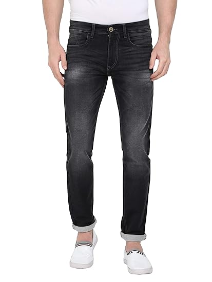 stagger polo jeans