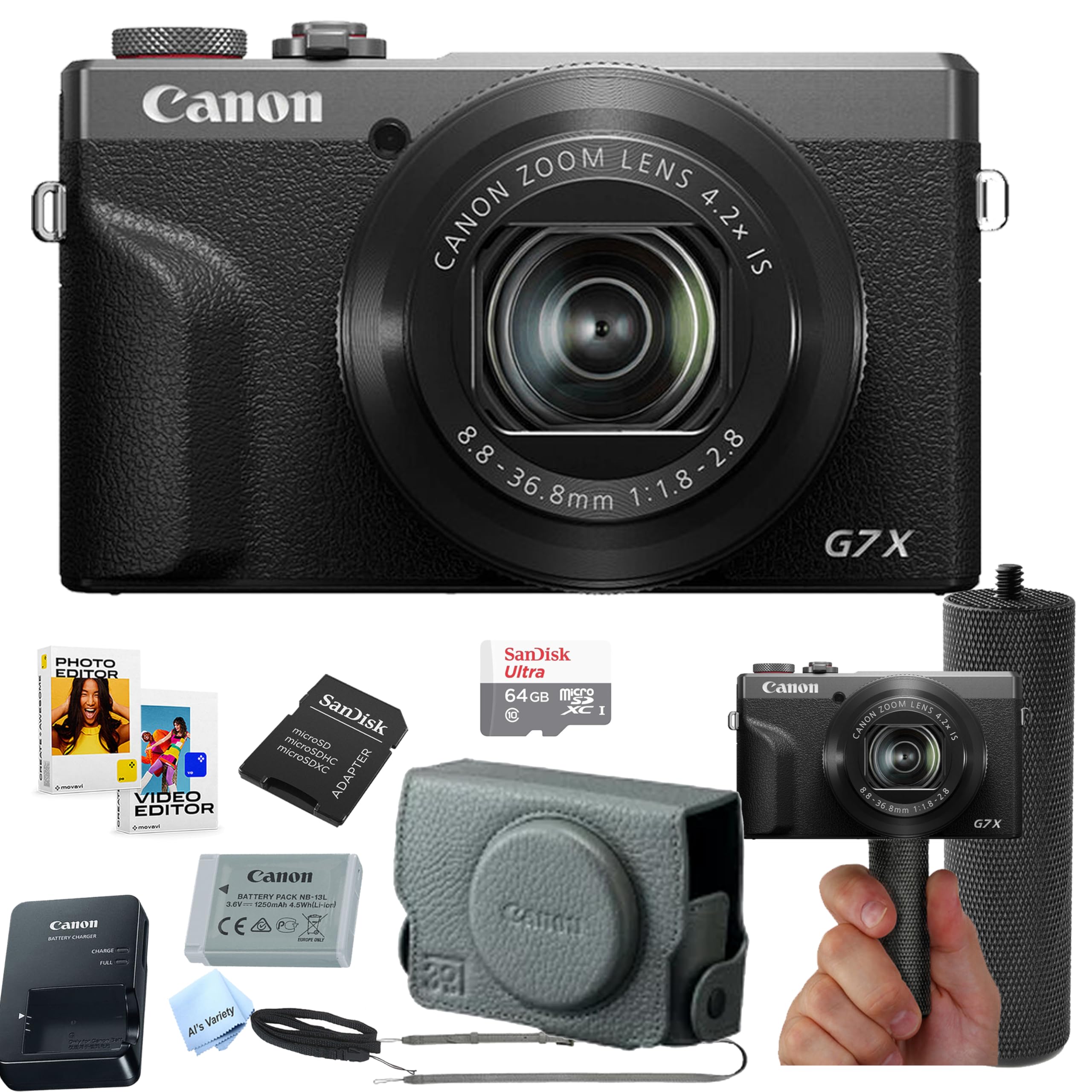 新品 Canon PowerShot G7 X Mark III 【1年保証付】 Amazon.com : Canon PowerShot G7 X Mark III ++ 64GB Memory +