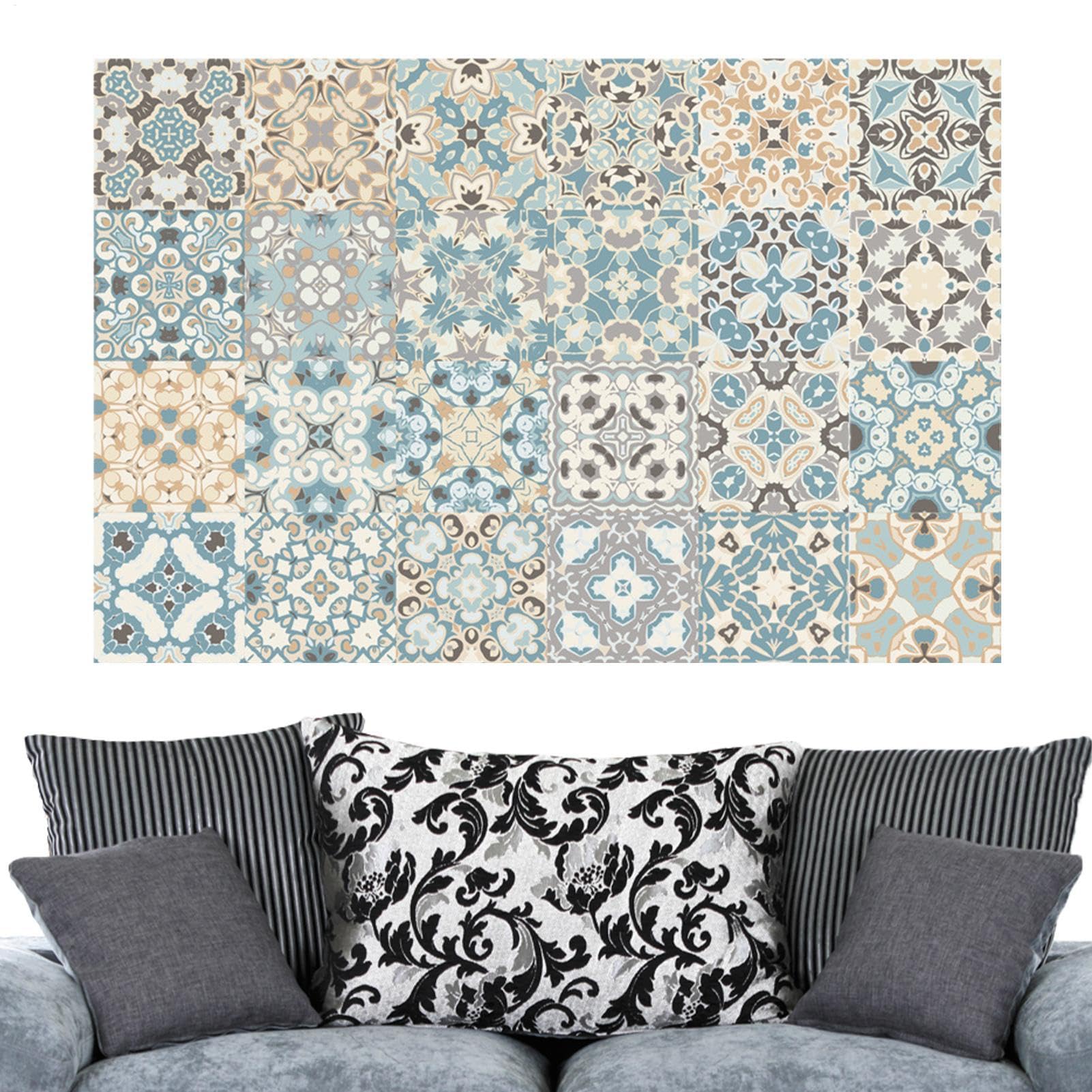 Carreaux de pelage et de bâton effet brique pour rénover un mur abîmé facilement