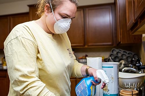 Miniatura 3 de G & F 9118 máscara de filtro y polvareda no tóxico desechable, 50 unidades, para limpieza