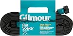 Gilmour Flat Weeper Soaker Hose, 25 Feet, Black (870251-1001)