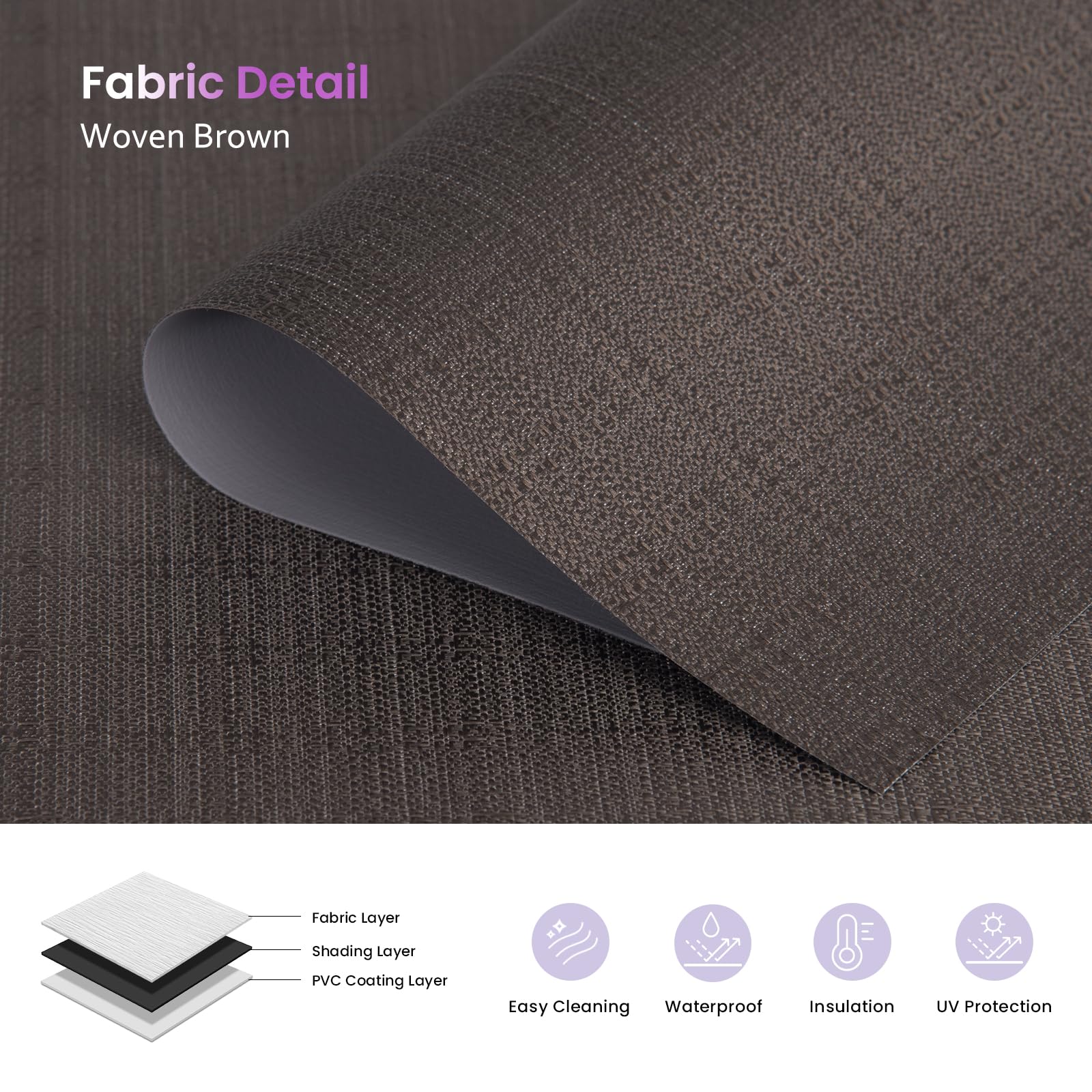 Smart Motorized Blinds with Remote - Astomi 100% Blackout Shades, Automatic Blinds, Compatible with Alexa, Google, Room Darkening, Custom Size 22'' to 118'' (3005)